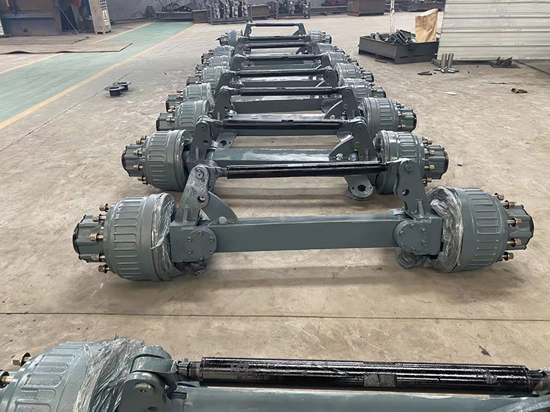 مقطورة المحور الهيدروليكي Hydraulic Axle Trailer
