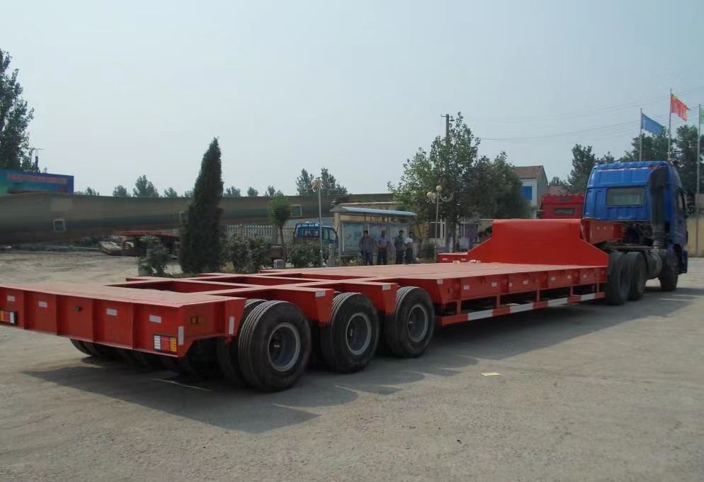 مقطورة منخفضة محمل Low Loader Trailer