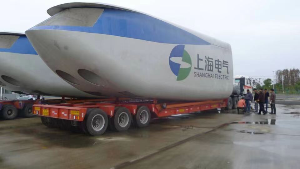 نصف مقطورة منخفضة محمل Semi Trailer Low Loader