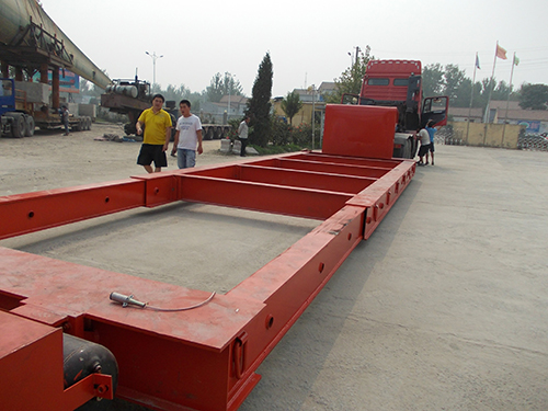 برج الرياح النقل نصف مقطورة Wind Tower Transport Semi Trailer