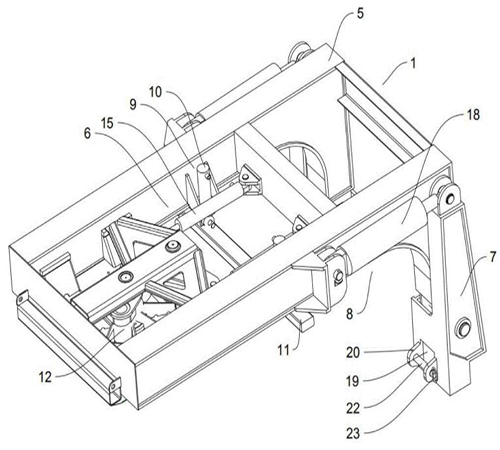 معقوفة نصف مقطورة مسطحة منخفضة gooseneck low flat semi-trailer