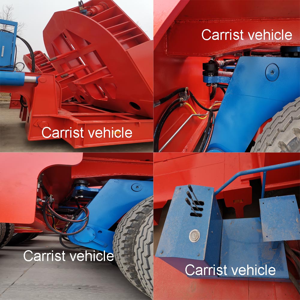 برج الرياح النقل نصف مقطورة Wind Tower Transport Semi Trailer