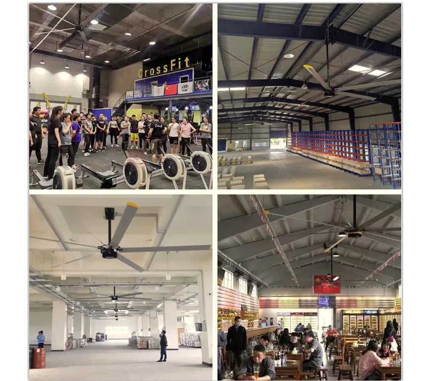 مروحة HVLS HVLS FAN