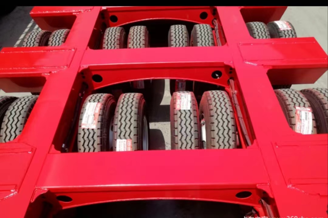 مقطورة لوبوي lowboy trailer