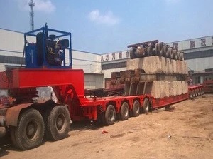 مقطورة متعددة المحاور multi axle trailer
