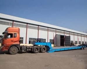 مقطورة لوبوي lowboy trailer